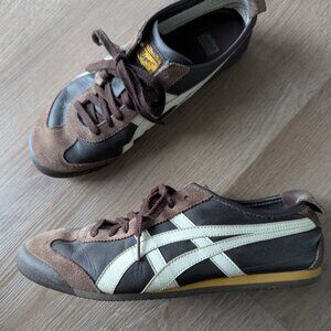 Onitsuka Tiger Mexico 66 Men US 9 Brown Sneakers